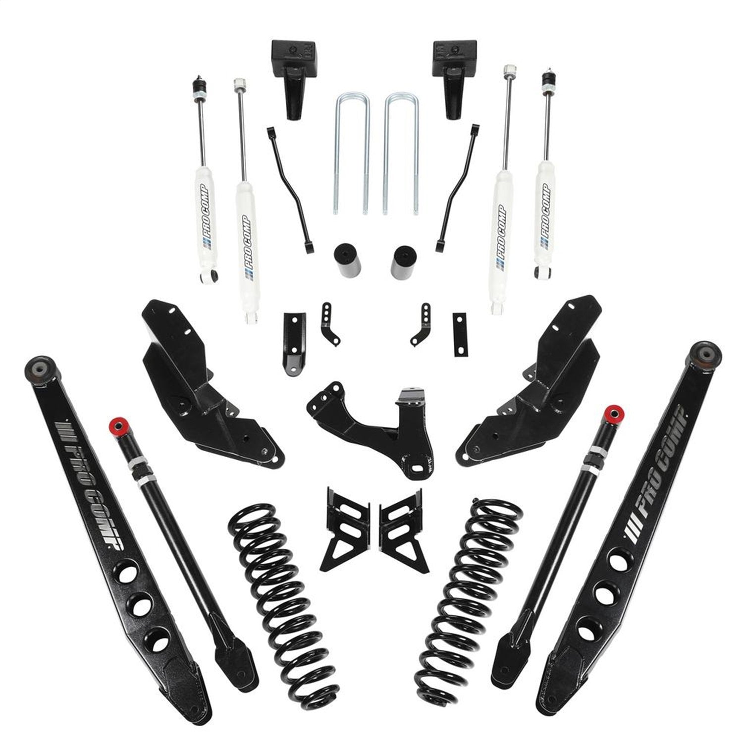 Pro Comp Suspension K4212B Stage III 4-Link Suspension System Pro Comp Suspension K4212B