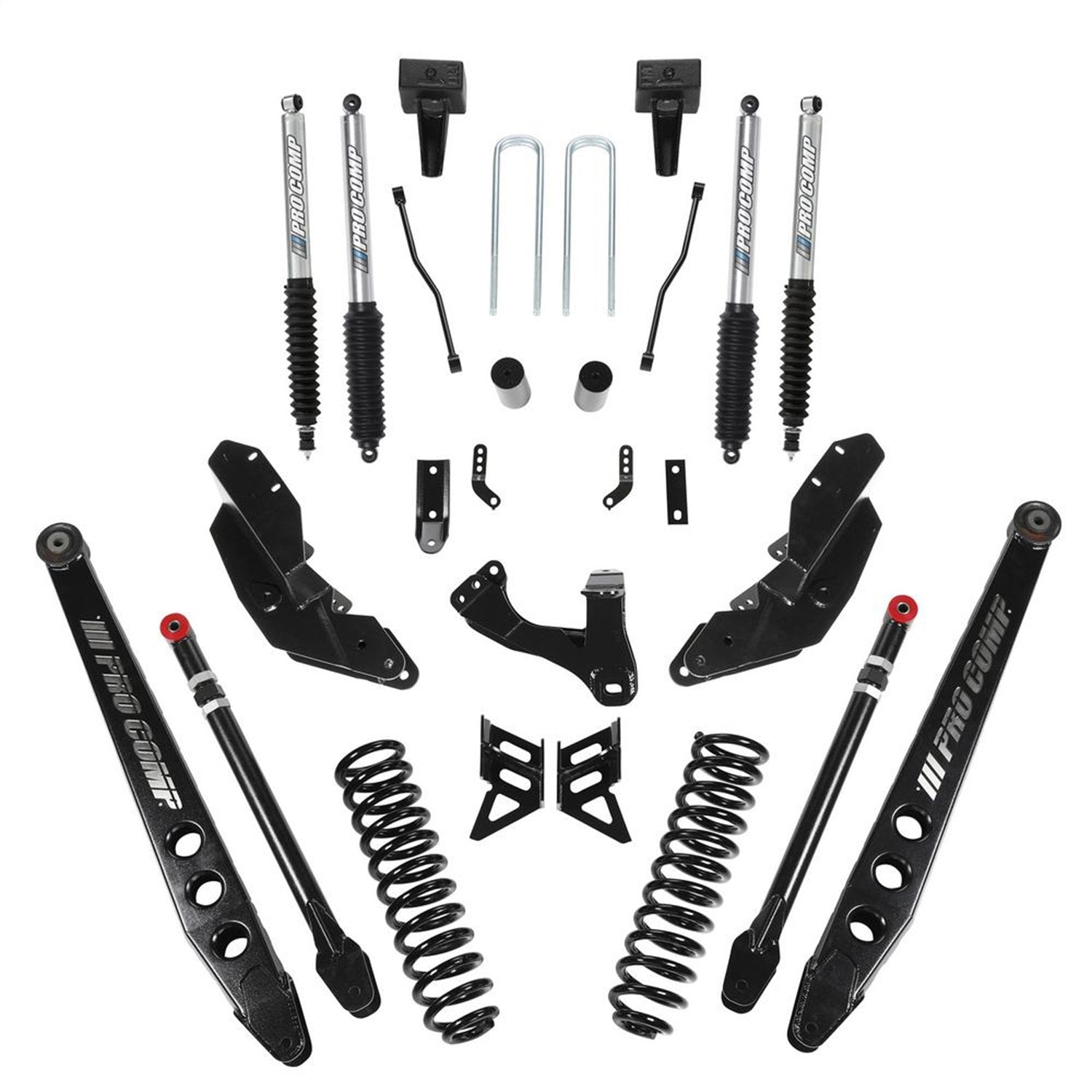 Pro Comp Suspension K4212BP Stage III 4-Link Suspension System Pro Comp Suspension K4212BP