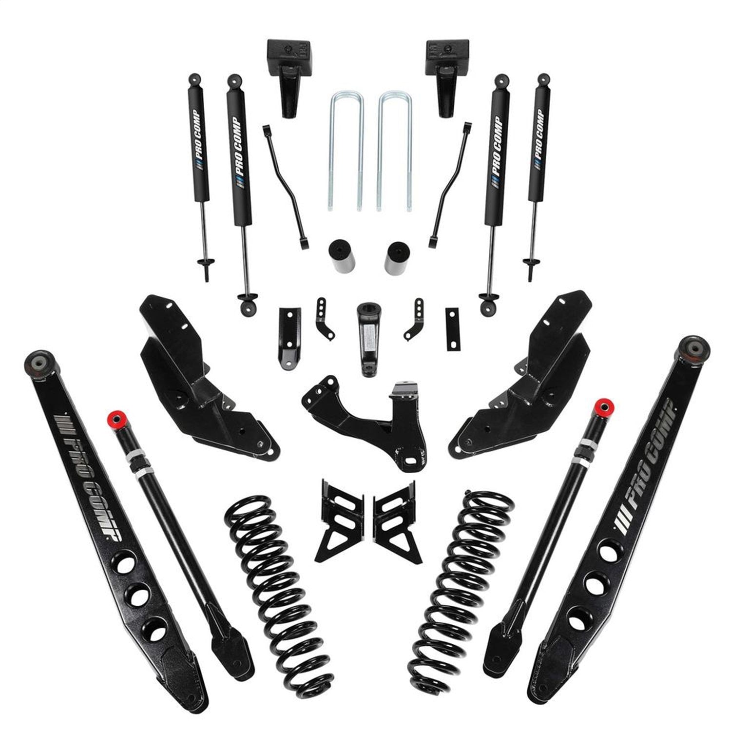 Pro Comp Suspension K4213T Stage III 4-Link Suspension System Pro Comp Suspension K4213T