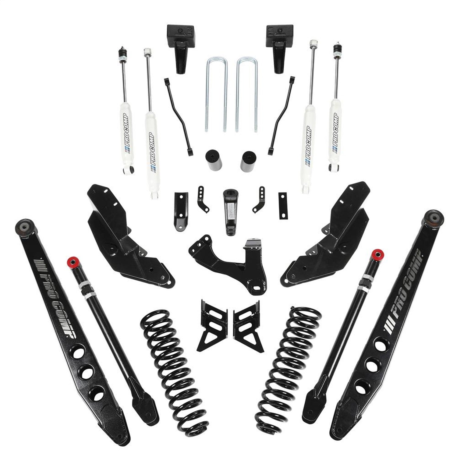 Pro Comp Suspension K4214B Stage III 4-Link Suspension System Pro Comp Suspension K4214B