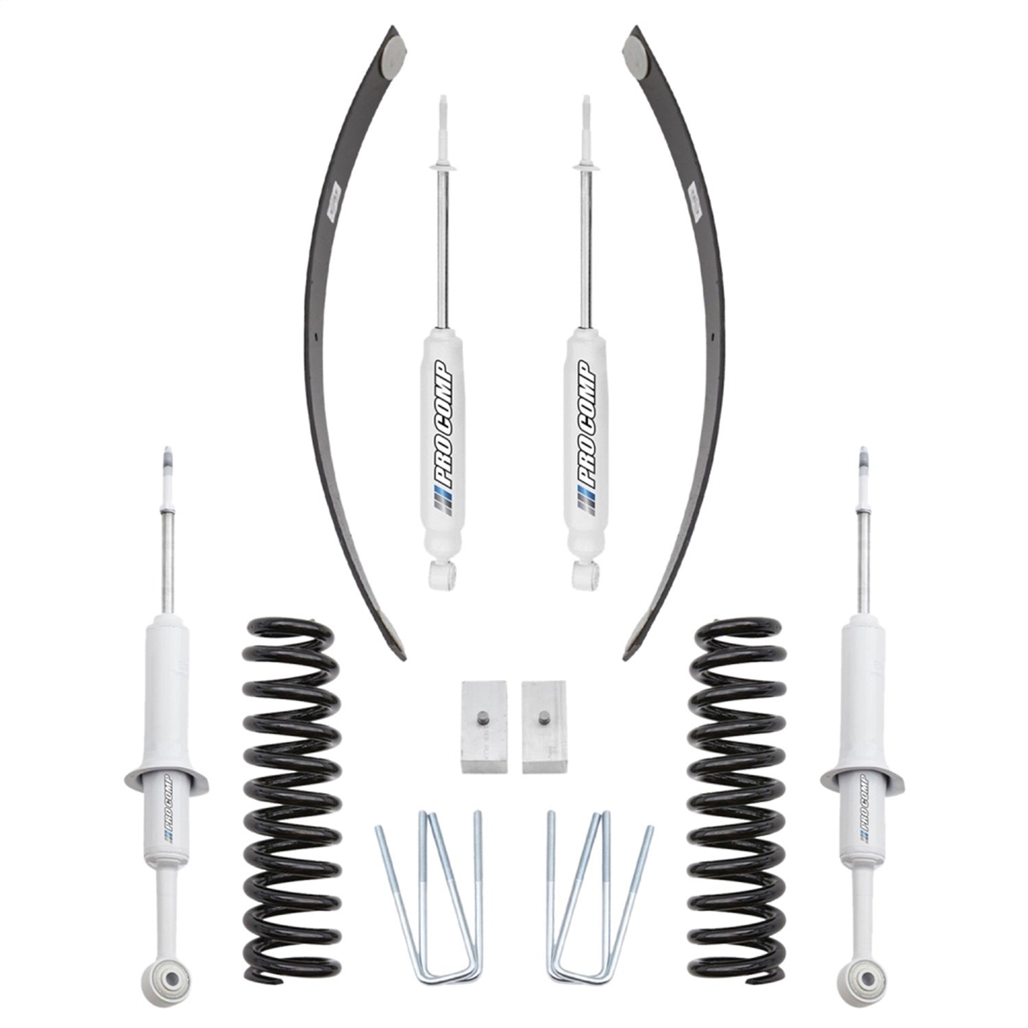 Pro Comp Suspension K5075B Stage I Lift Kit; 3 in. Lift; Front ES6000 And Rear ES9000; Pro Comp Suspension K5075B