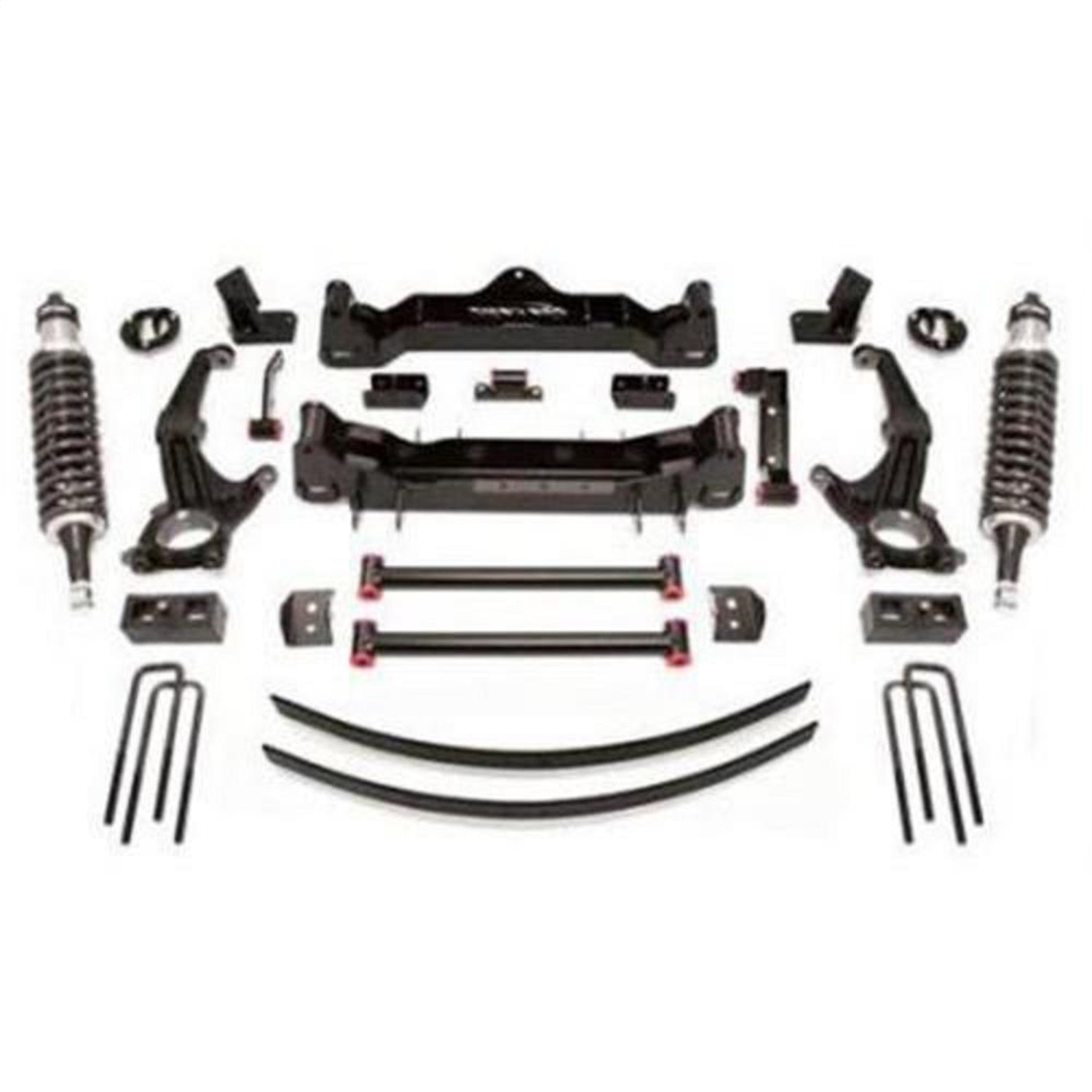 Pro Comp Suspension K5080BPX Stage I Lift Kit; 6 in. Lift; Front MX2.75 Coilovers And Rear Pro Runner; Pro Comp Suspension K5080BPX