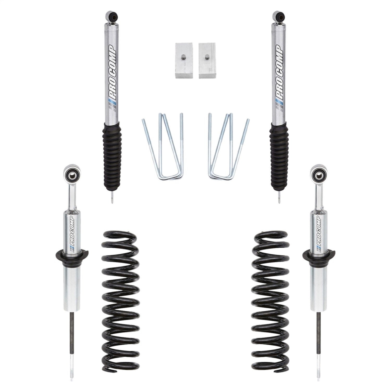 Pro Comp Suspension K5081BP Stage I Lift Kit; 3 in. Lift; Front ES6000 And Rear Pro Runner; Pro Comp Suspension K5081BP