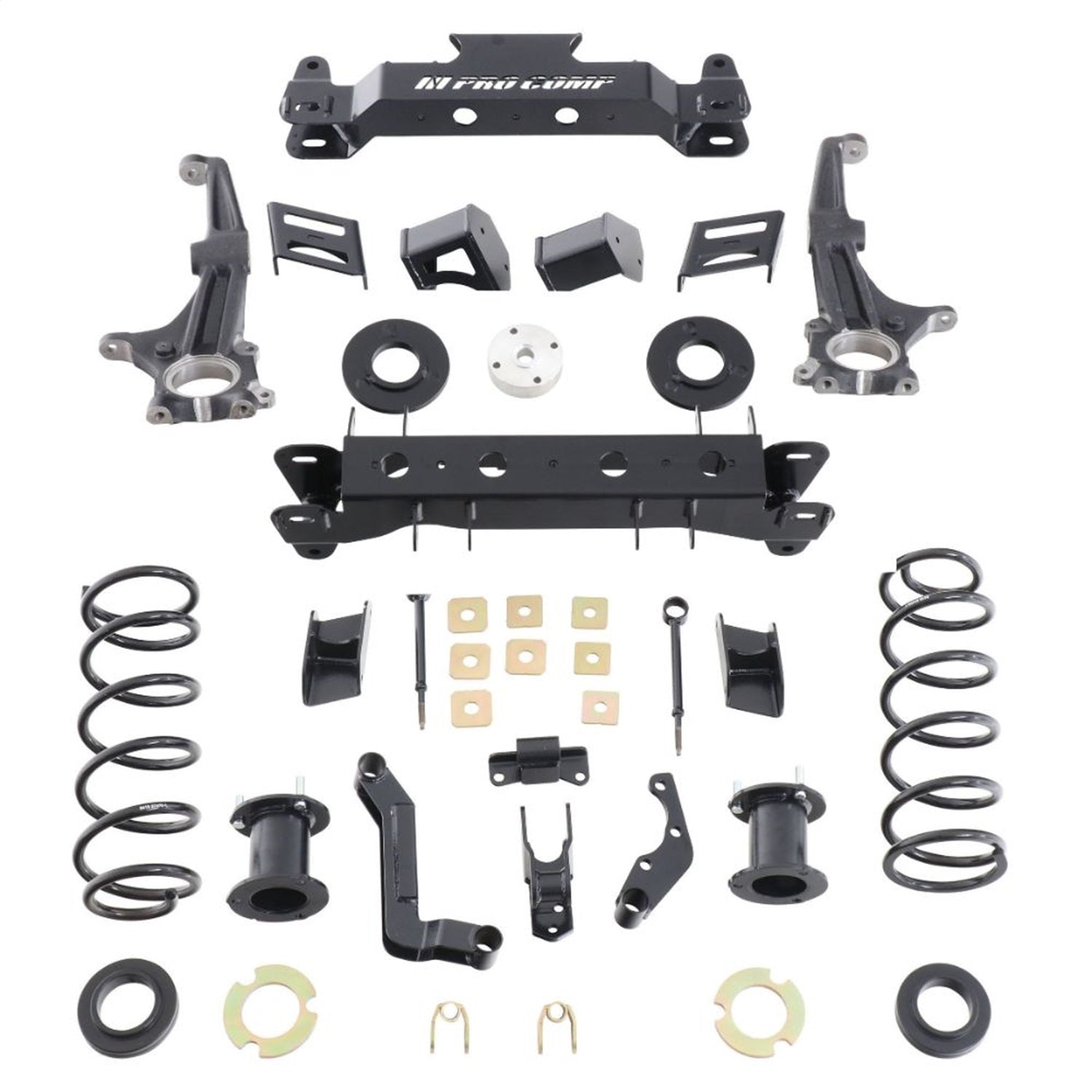Pro Comp Suspension K5156B Suspension Lift Kit w/Shock; 6 in. Lift; w/Twin Tube Shocks; Pro Comp Suspension K5156B