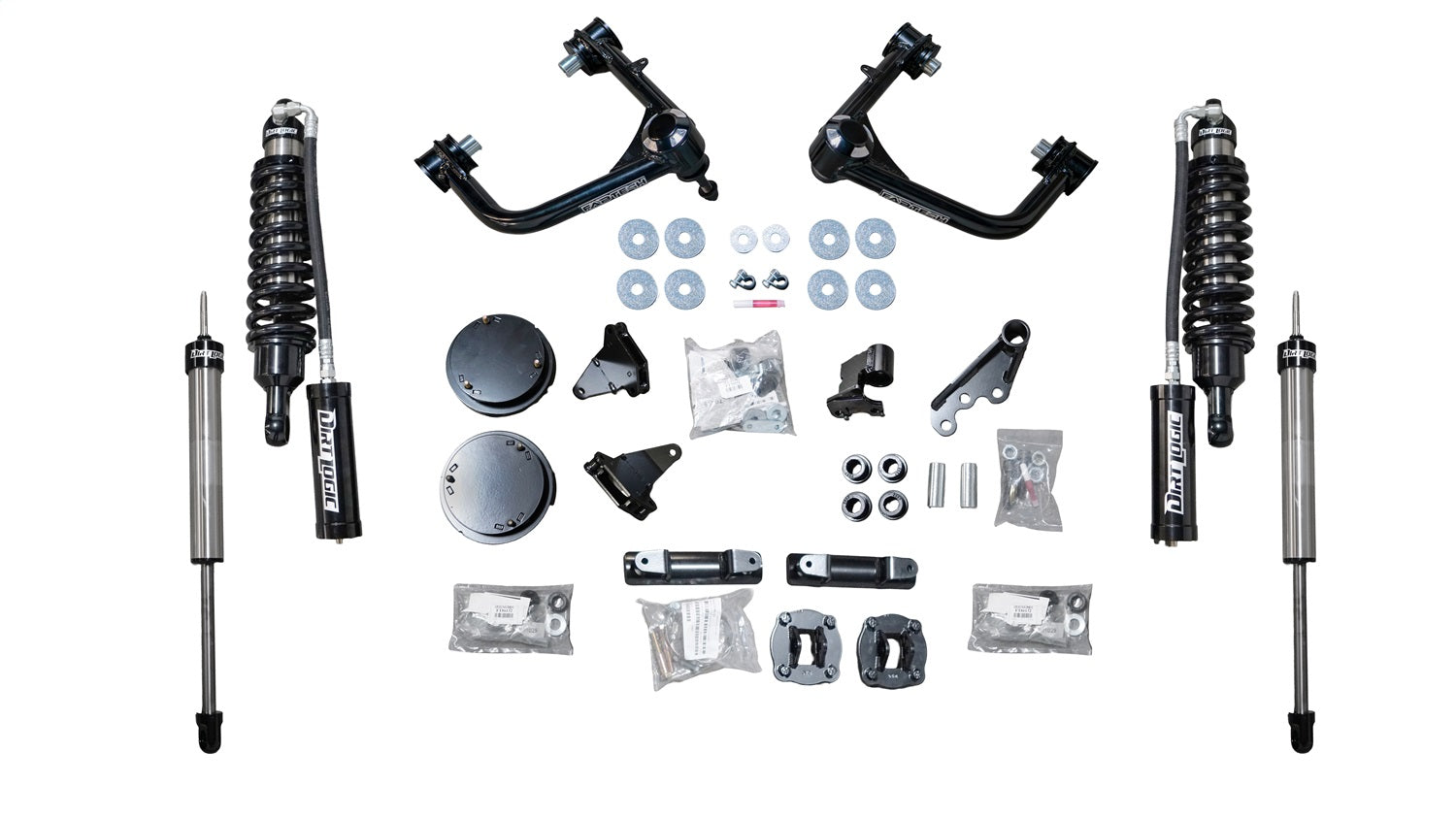 Fabtech K7110DL Basic Lift System; 3 in. Lift; Fabtech K7110DL
