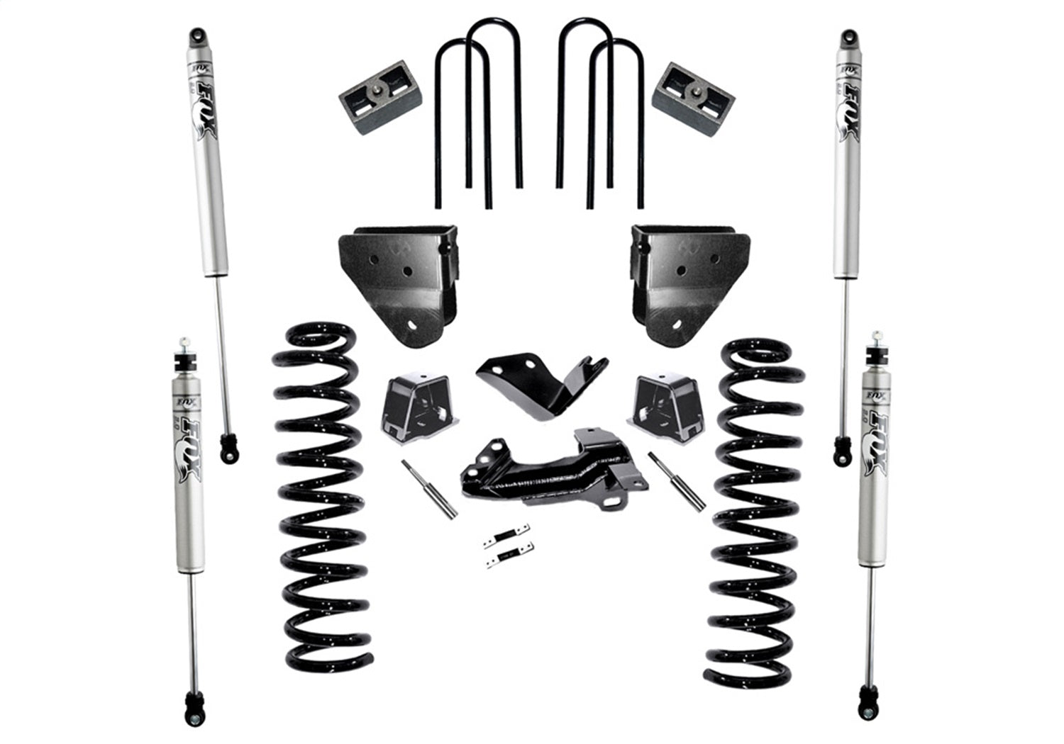 Superlift K796F 4in. Lift Kit w/FOX Shocks-05-07 F250/350 4WD Dsl w/o 4Link Arms w/o RadiusArms Superlift K796F
