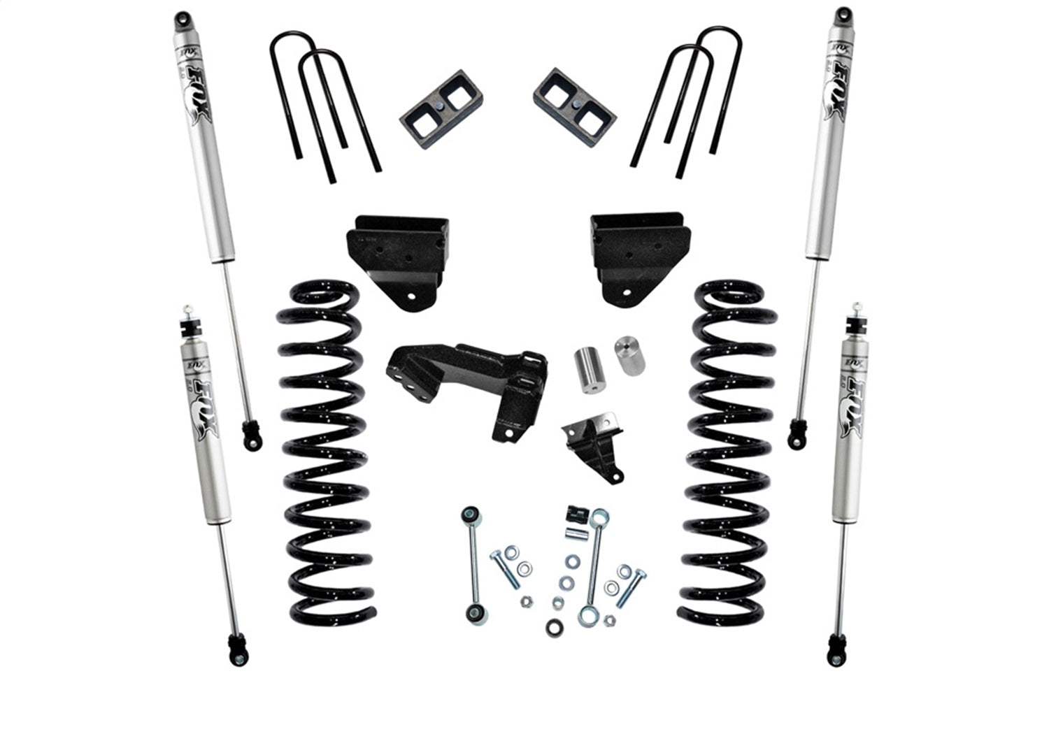 Superlift K854F 4in. Lift Kit w/FOX Shocks-08-10 F250/350 4WD Dsl w/o 4Link Arms w/o RadiusArms Superlift K854F