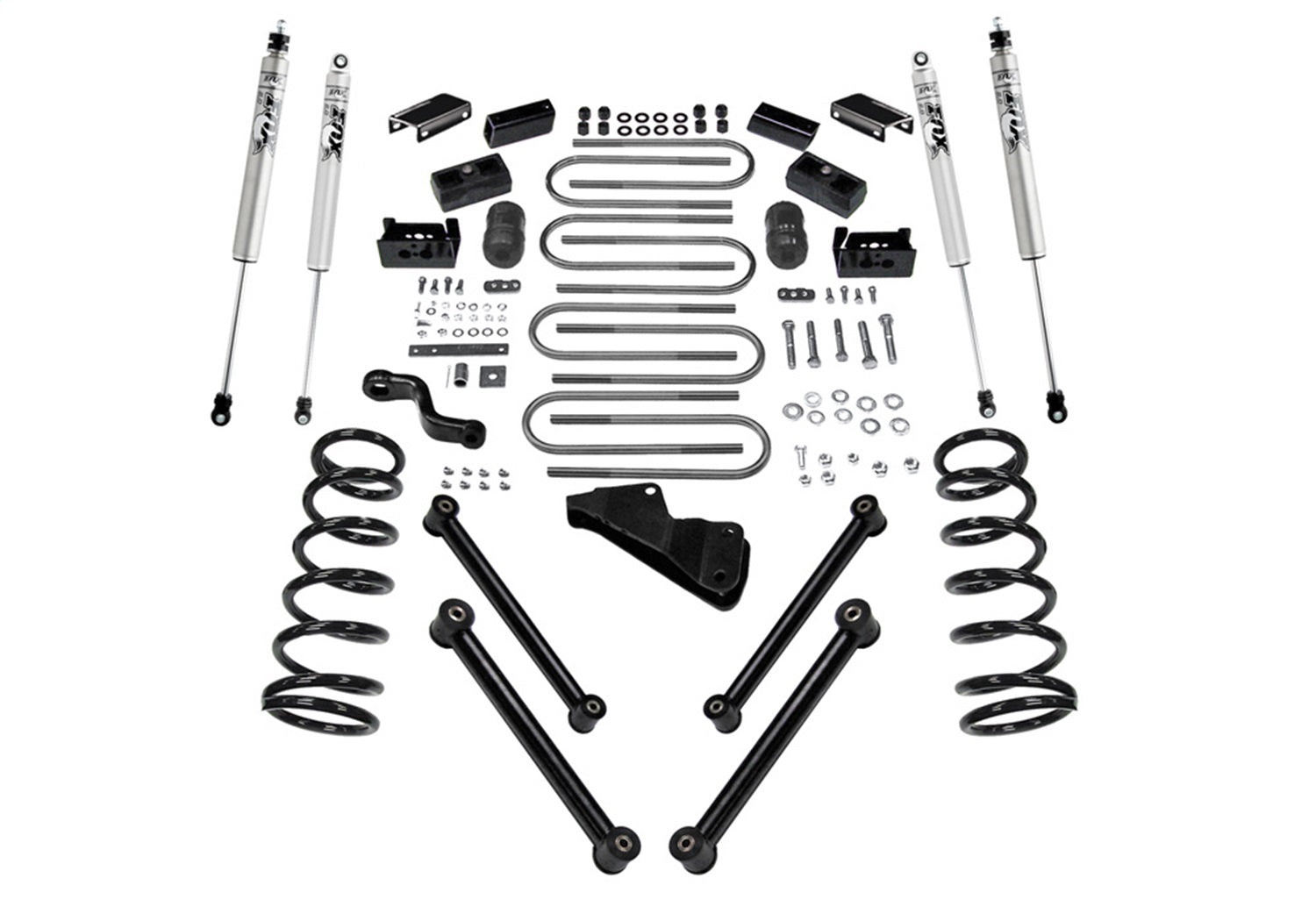 Superlift K865F 6in. Lift Kit w/FOX Shocks-07-08 Ram 2500/3500 4WD 6.7L Cummins Diesel Superlift K865F