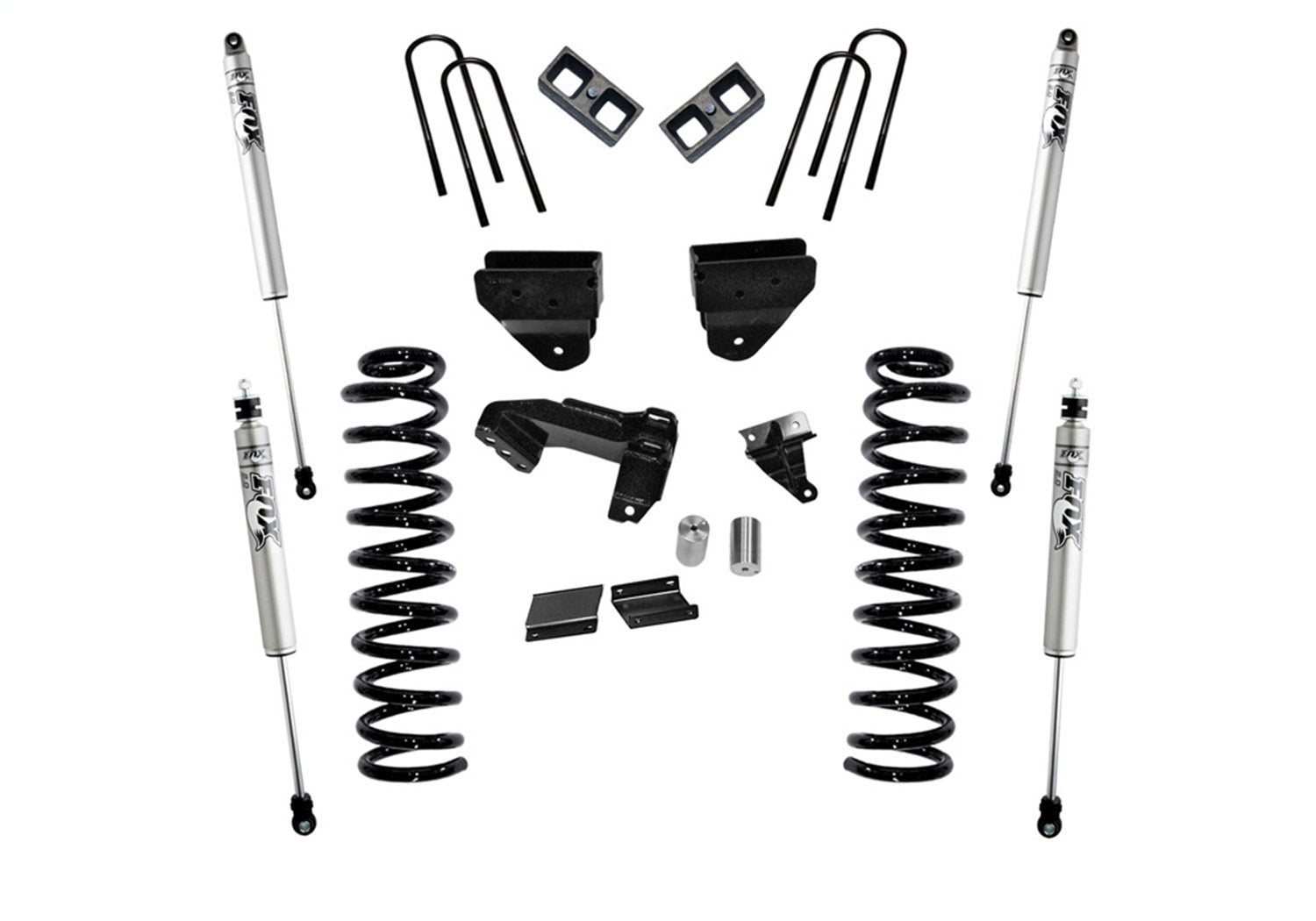 Superlift K876F 4in. Lift Kit w/FOX Shocks-11-16 F250/350 4WD Dsl w/o 4Link Arms w/o RadiusArms Superlift K876F