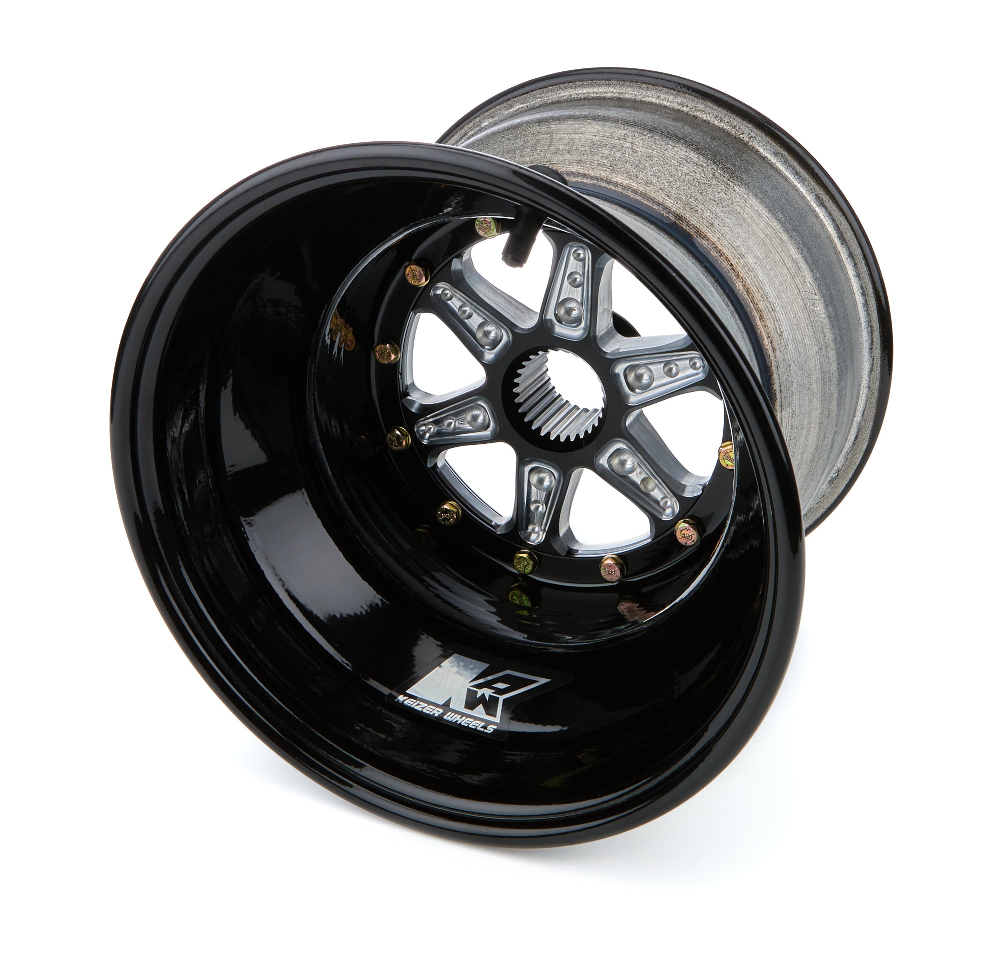 Keizer Aluminum Wheels 1083spb Wheel 1.75 27spl 10in x 8in 3in BS Black Keizer Aluminum Wheels 1083spb
