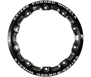Keizer Aluminum Wheels 10FBLRINGB Beadlock Ring 10in Forged Black Keizer Aluminum Wheels 10FBLRINGB