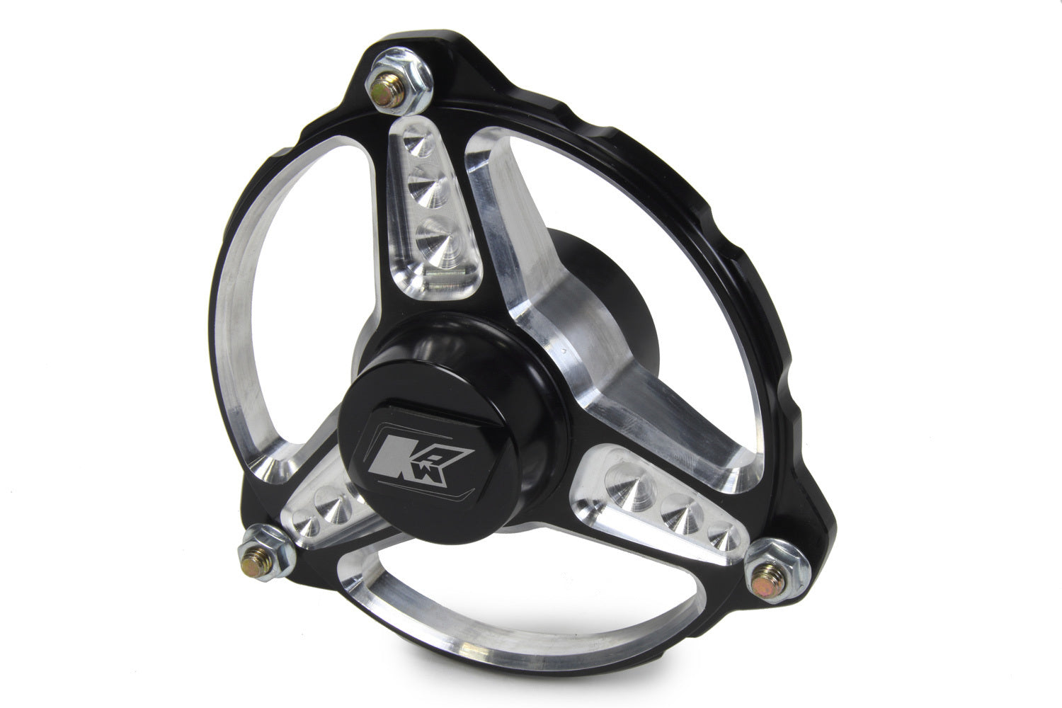 Keizer Aluminum Wheels 10P3 Front Hub Blk Anod 3 Pin Micro w/Bearing Right Keizer Aluminum Wheels 10P3