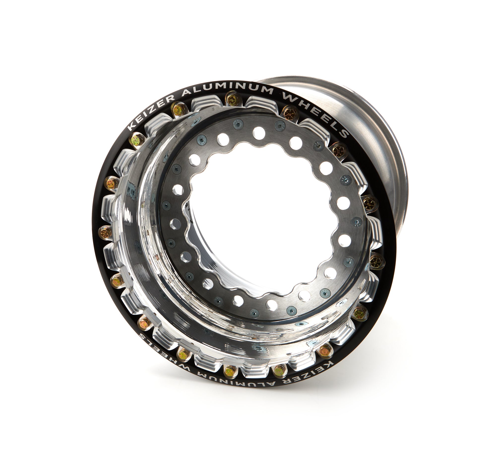 Keizer Aluminum Wheels W15135IBL 15x13x5 Wide 5 Inner B/L Modular Keizer Aluminum Wheels W15135IBL