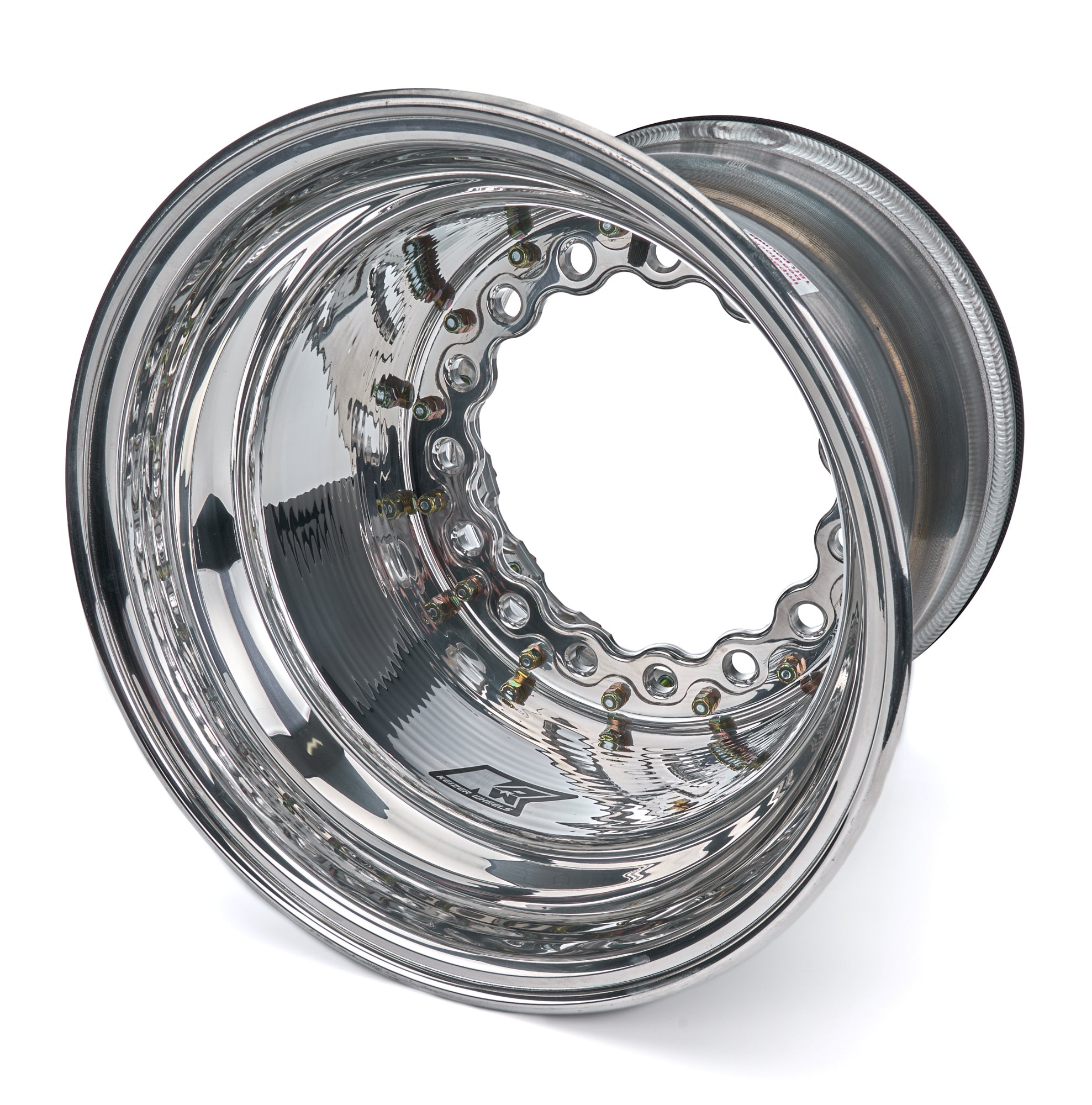 Keizer Aluminum Wheels W15145FIBL Wheel Wide 5 15x14 5in BS Forged Inner B/L Alum Keizer Aluminum Wheels W15145FIBL