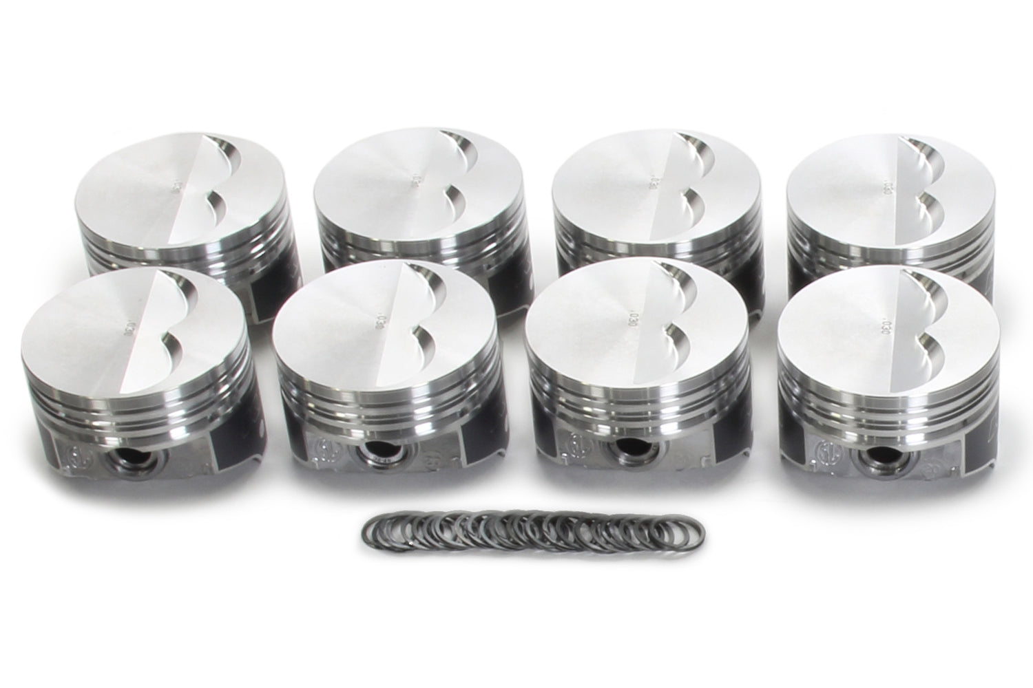 KB Hypereutectic Pistons KB120.030 SBC Flat Top Piston Set 4.030 Bore -7cc KB Hypereutectic Pistons KB120.030
