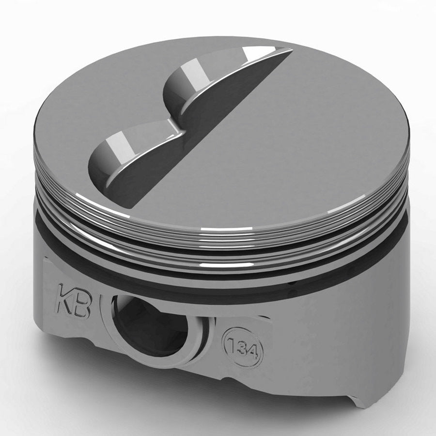 KB Hypereutectic Pistons KB134.030 SBC Flat Top Piston Set 4.030 Bore -7cc KB Hypereutectic Pistons KB134.030