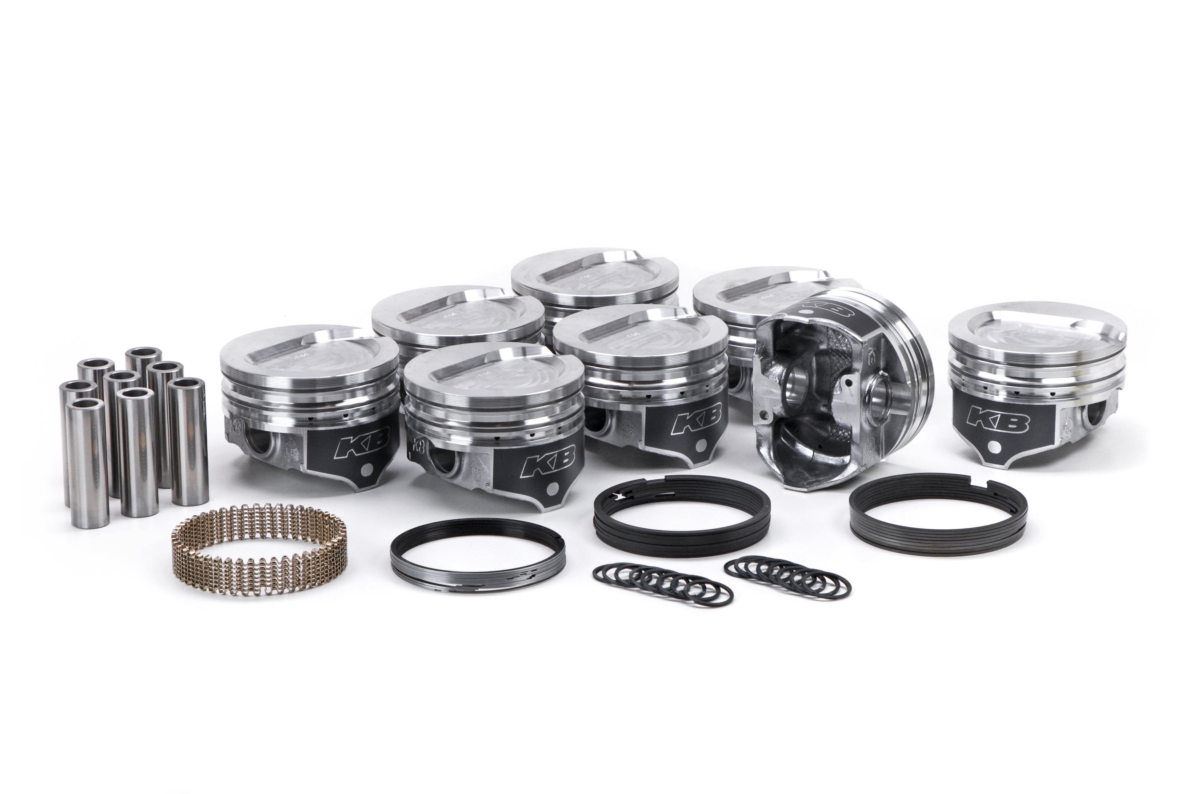 Silvolite KB138.030 BBF 460 D-Cup Piston Set 4.90 Bore +22cc Silvolite KB138.030