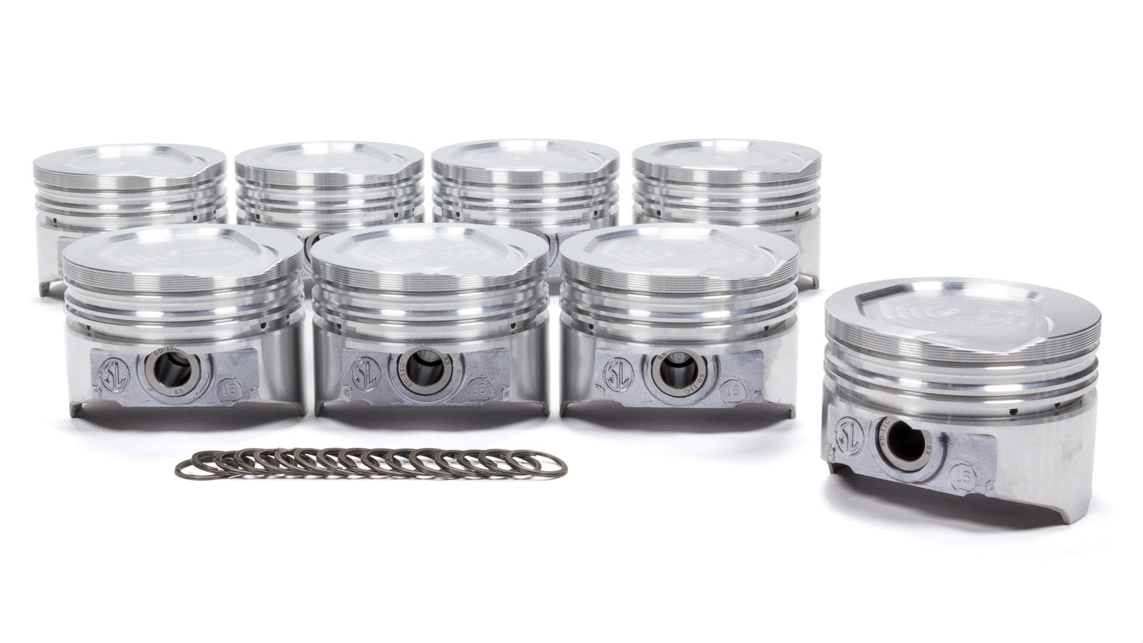 KB Hypereutectic Pistons KB148.030 SBF 351C Dished Piston Set 4.030 Bore -13cc KB Hypereutectic Pistons KB148.030