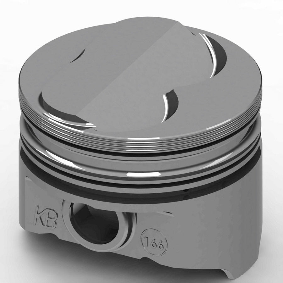 KB Hypereutectic Pistons KB166.060 SBC Domed Piston Set 3.935 Bore +4cc KB Hypereutectic Pistons KB166.060