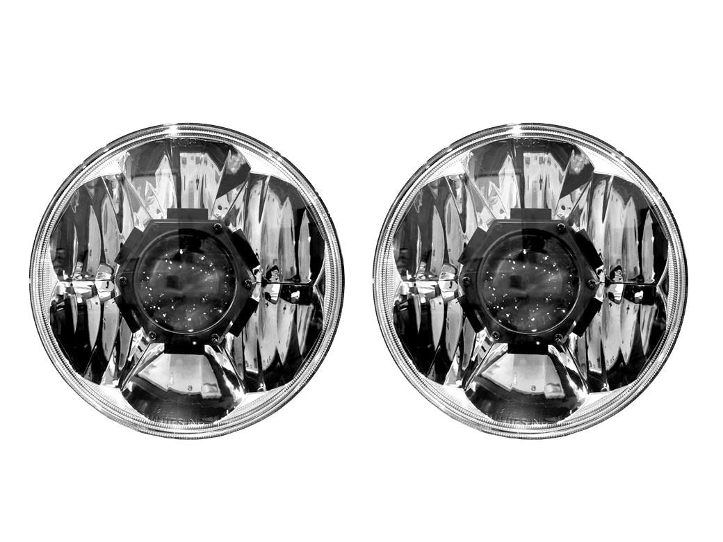 KC HiLiTES 42341 Headlight Gravity LED Pr o 7in DOT Jeep JK 07-15 KC HiLiTES 42341