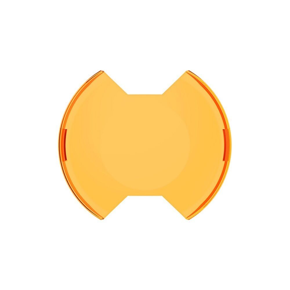 KC HiLiTES 5104 6in SlimLite LED Light Shield Amber Each KC HiLiTES 5104