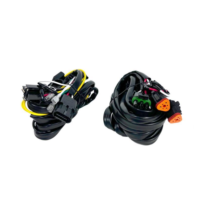 KC HiLiTES 6321 SlimLite 8in LED Light Wiring Harness w/Switch KC HiLiTES 6321