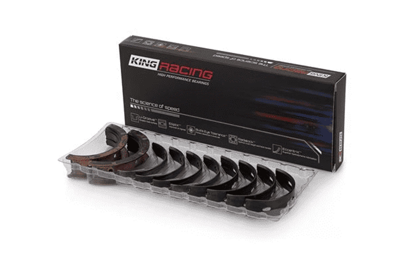 King Engine Bearings MB5777XP Main Bearing Set - Dart LS-Next Block King Engine Bearings MB5777XP