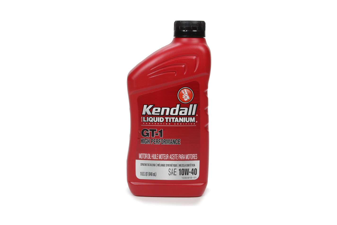 Kendall 1081200 Kendall 10w40 Oil GT-1 1Qt. Syn Blend Kendall 1081200