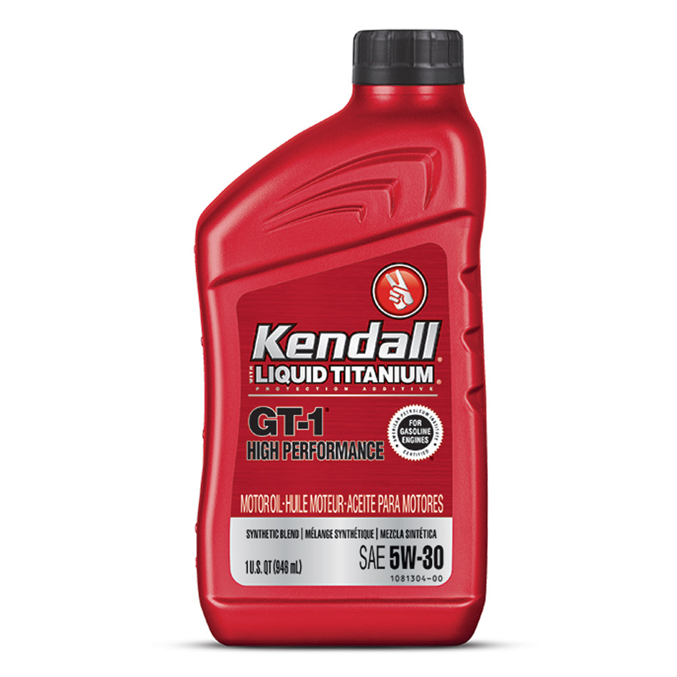 Kendall 1081219 Kendall 5w30 Oil GT-1 High Performance Kendall 1081219