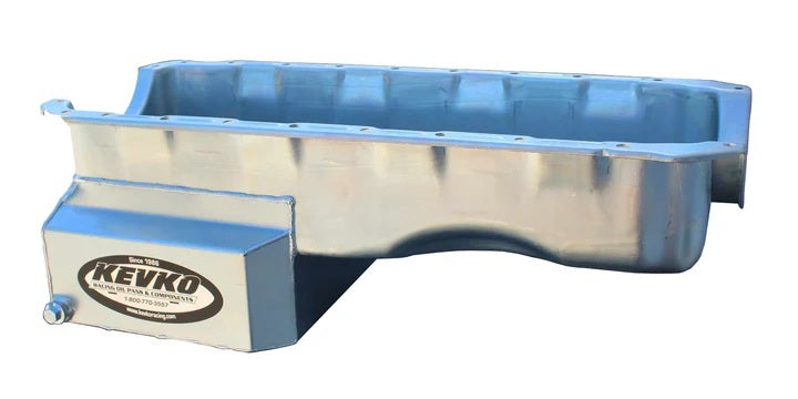 Kevko Racing Oil Pans and Components 1071S-4 BBC Street/Strip Oil Pan 7-Quart Gen-4 Kevko Racing Oil Pans and Components 1071S-4