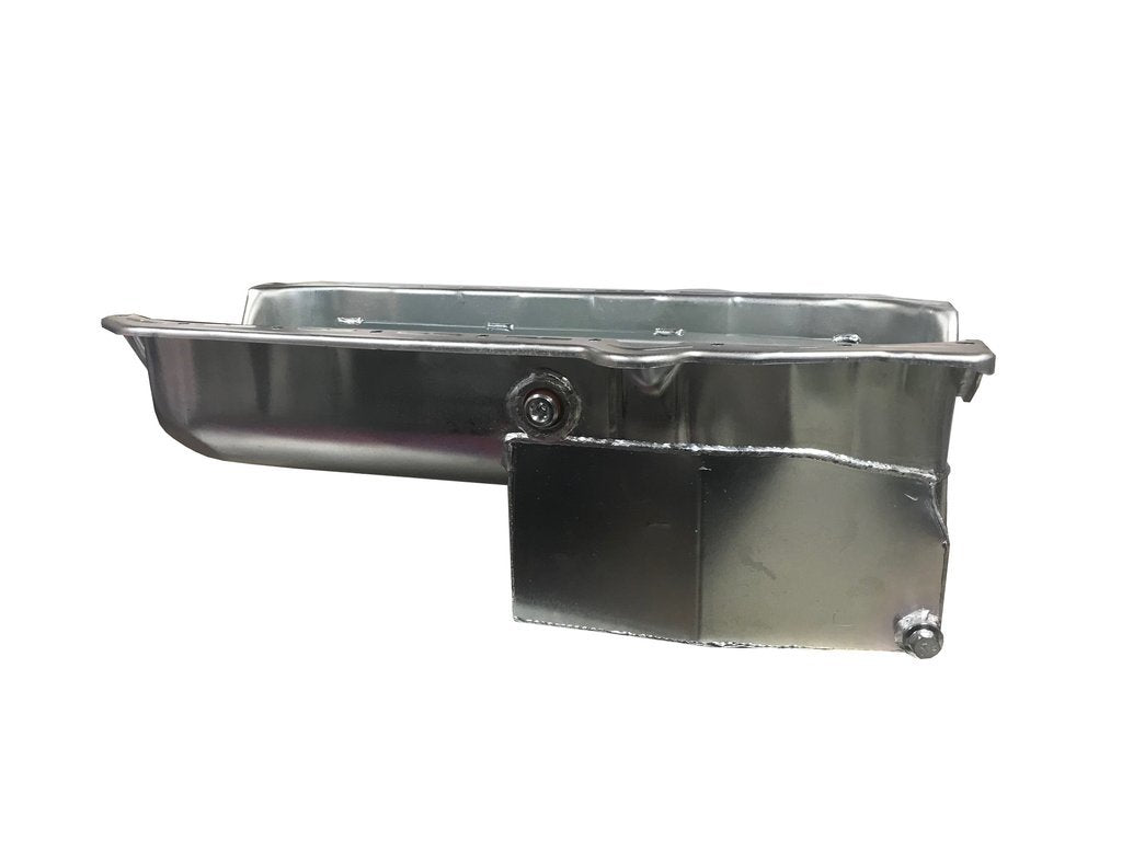 Kevko Racing Oil Pans and Components 1086 SBC Oil Pan Claimer 6qt LH Dipstick 57-79 Kevko Racing Oil Pans and Components 1086