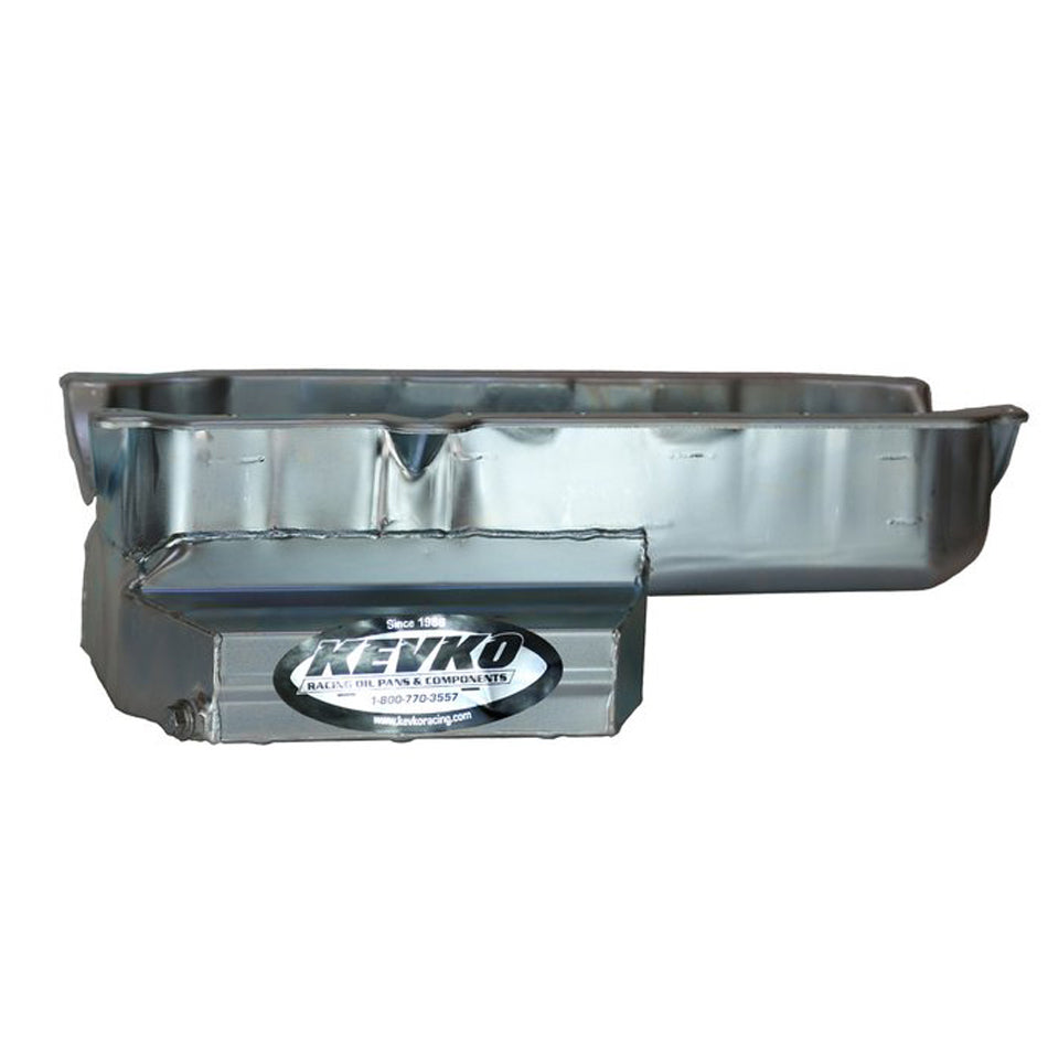 Kevko Racing Oil Pans and Components 1092RR SBC Oil Pan - Road Race 5qt 57-85 Kevko Racing Oil Pans and Components 1092RR