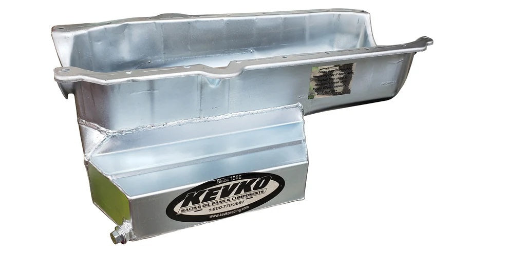 Kevko Racing Oil Pans and Components IMCA92 IMCA Modified 604 Crate Oil Pan Kevko Racing Oil Pans and Components IMCA92