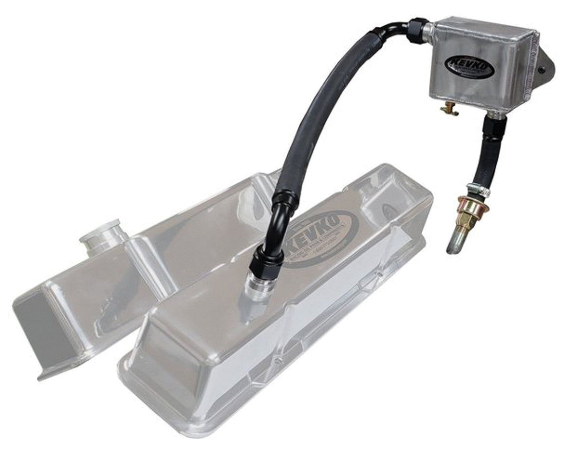 Kevko Racing Oil Pans and Components K139-KIT Evac Kit Only Without Valve Cover Fittings Kevko Racing Oil Pans and Components K139-KIT