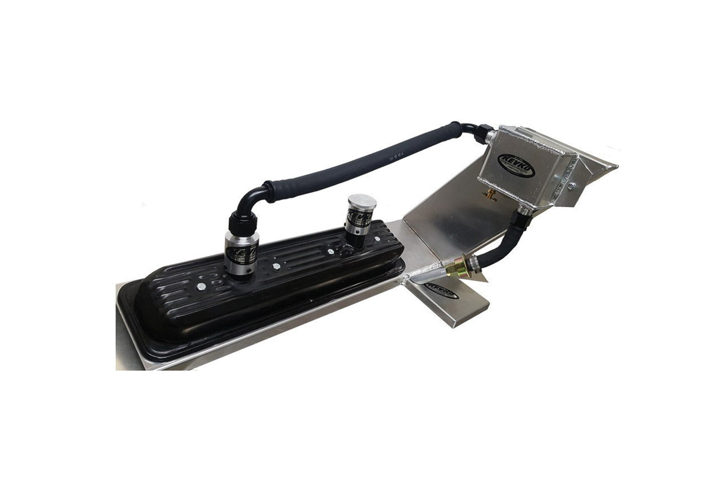Kevko Racing Oil Pans and Components K139-OPEN Alum Evac Tank Kit w/1-1/2in Slip ons Kevko Racing Oil Pans and Components K139-OPEN