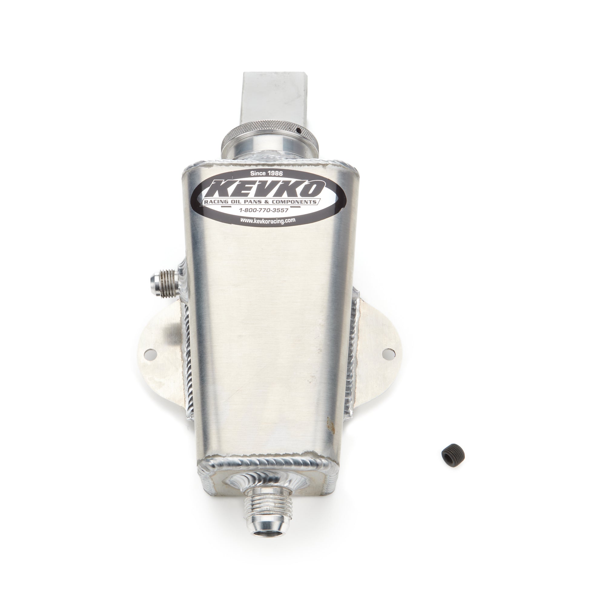 Kevko Racing Oil Pans and Components K9087-RH Power Steering Tank RH Vented/Non-Vented Kevko Racing Oil Pans and Components K9087-RH