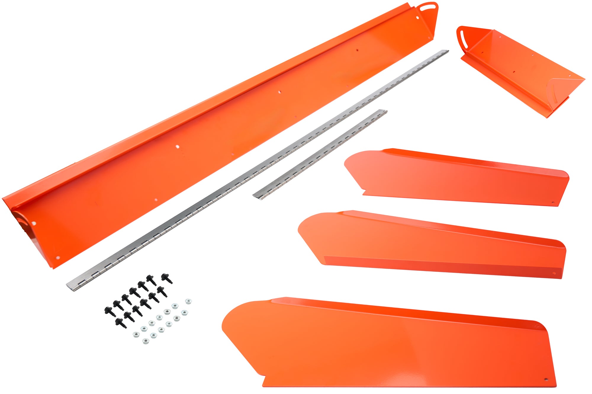 Kevko Racing Oil Pans and Components K9128-O Wissota Legal 66in Wide Adj. Height Spoiler Kevko Racing Oil Pans and Components K9128-O