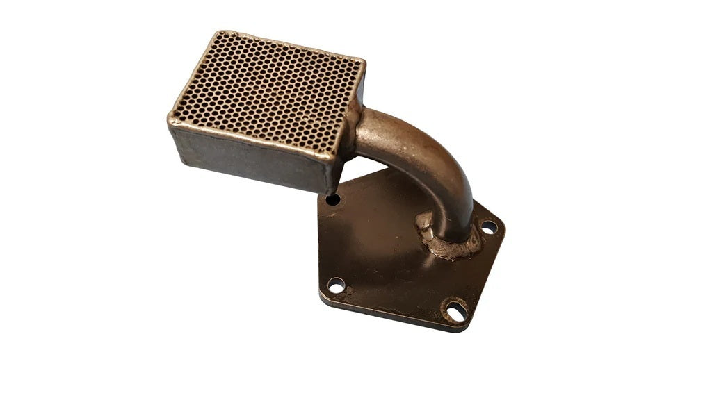 Kevko Racing Oil Pans and Components M307-1 SBM Centered Oil Pump Pickup 9in Rear Sump Kevko Racing Oil Pans and Components M307-1