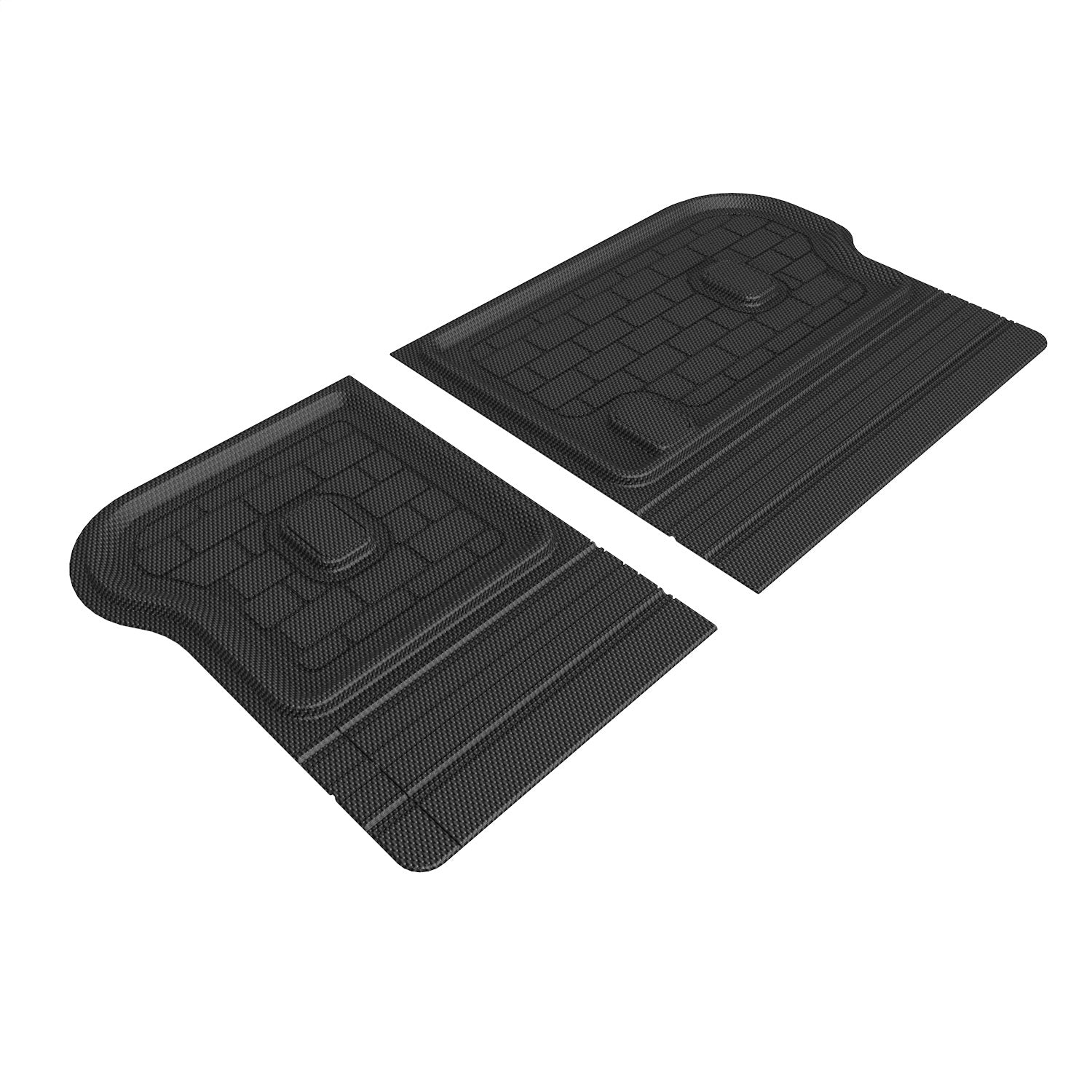 3D MAXpider Q1KA0721309 KAGU Seatback Protector; 2 pc.; Black; 3D MAXpider Q1KA0721309