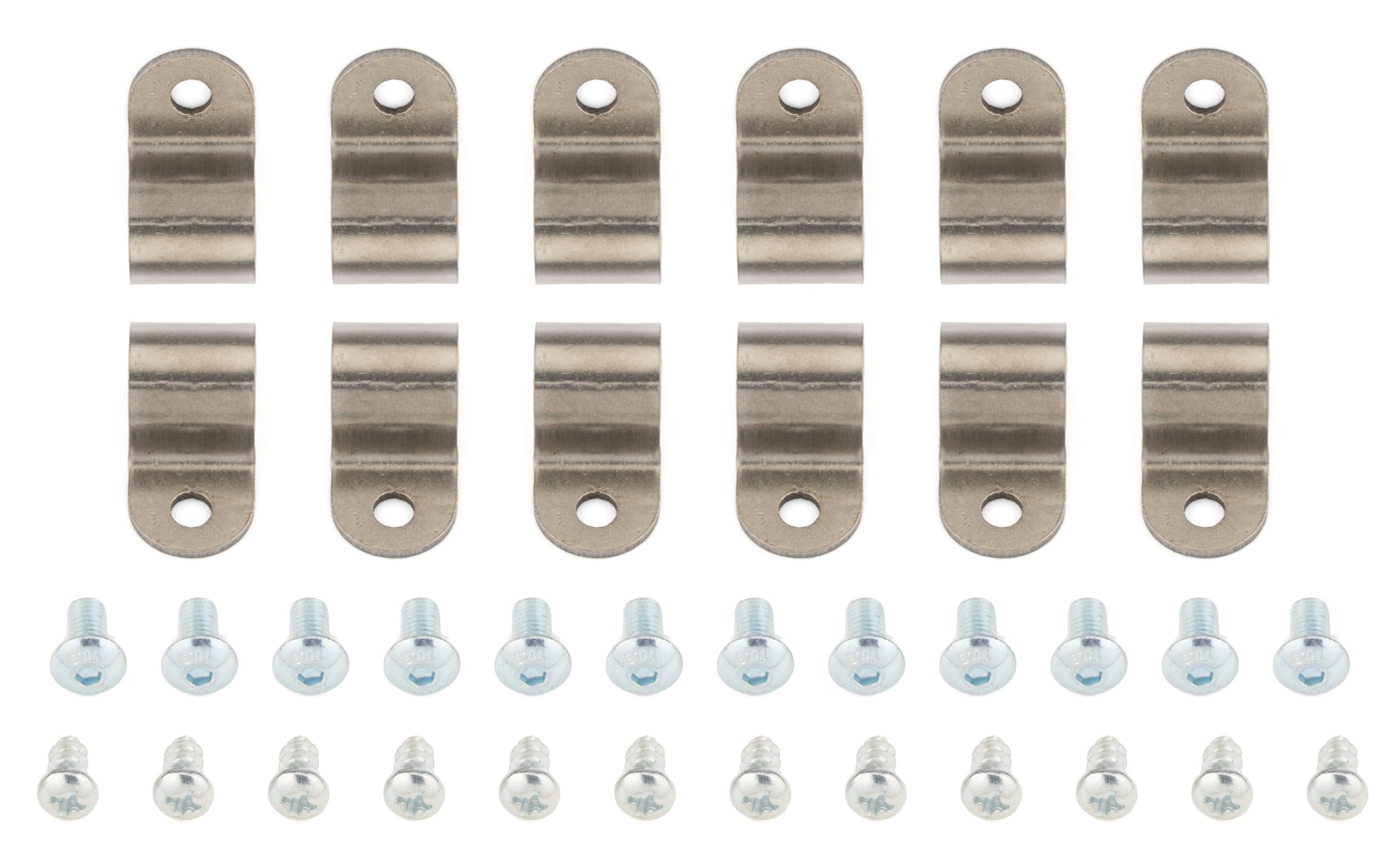 Keep It Clean KICLC3500 1/2in Stainless Steel Single Line Clamps 12Pk Keep It Clean KICLC3500