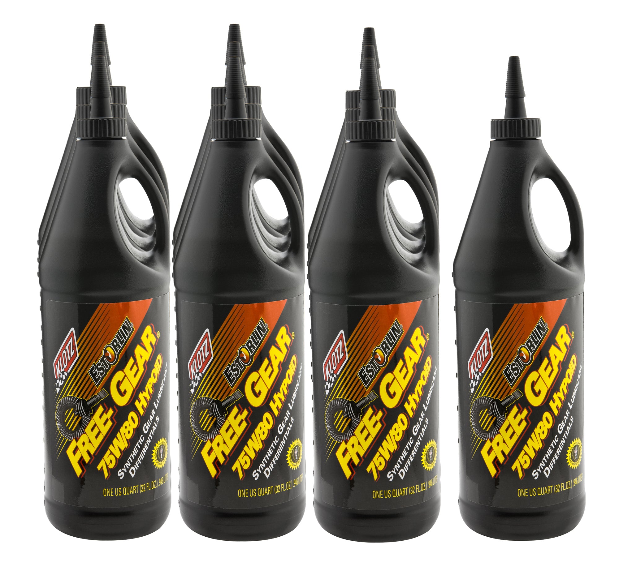 Klotz Oil KE-975 Pure Estorlin Qualifier Gear Oil 75w80 Cs 10x1Qt Klotz Oil KE-975
