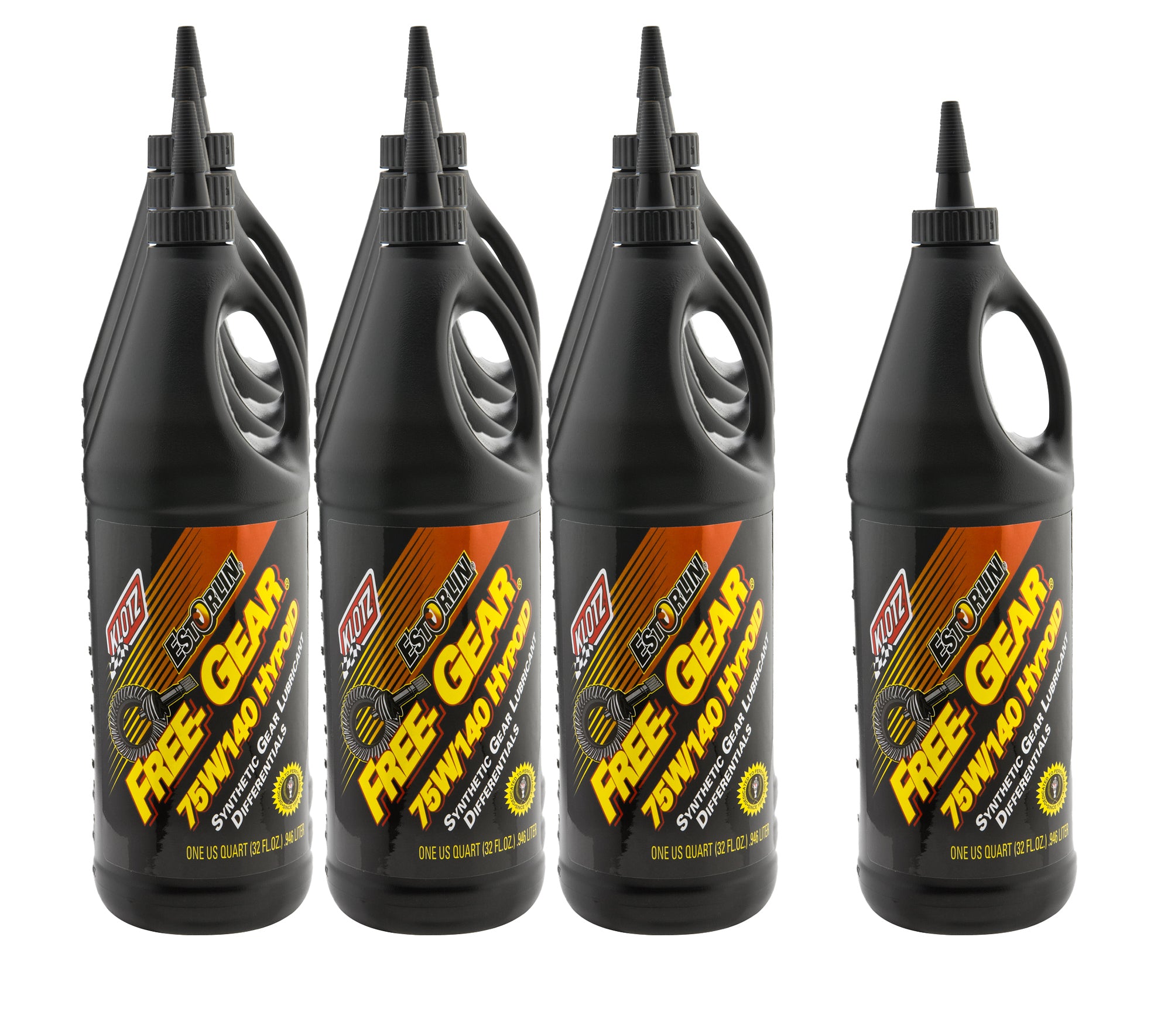 Klotz Oil KE-994 Pure Estorlin Gear Oil 75w140 Case 1 Quart Klotz Oil KE-994