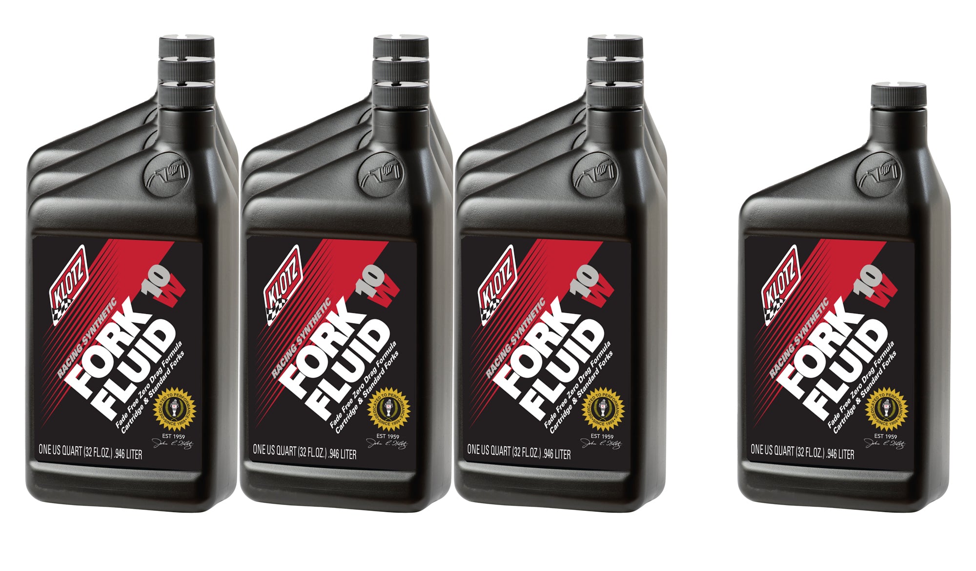 Klotz Oil KL-510 10W Racing Synthetic Shock Oil Case 10x1Qt Klotz Oil KL-510