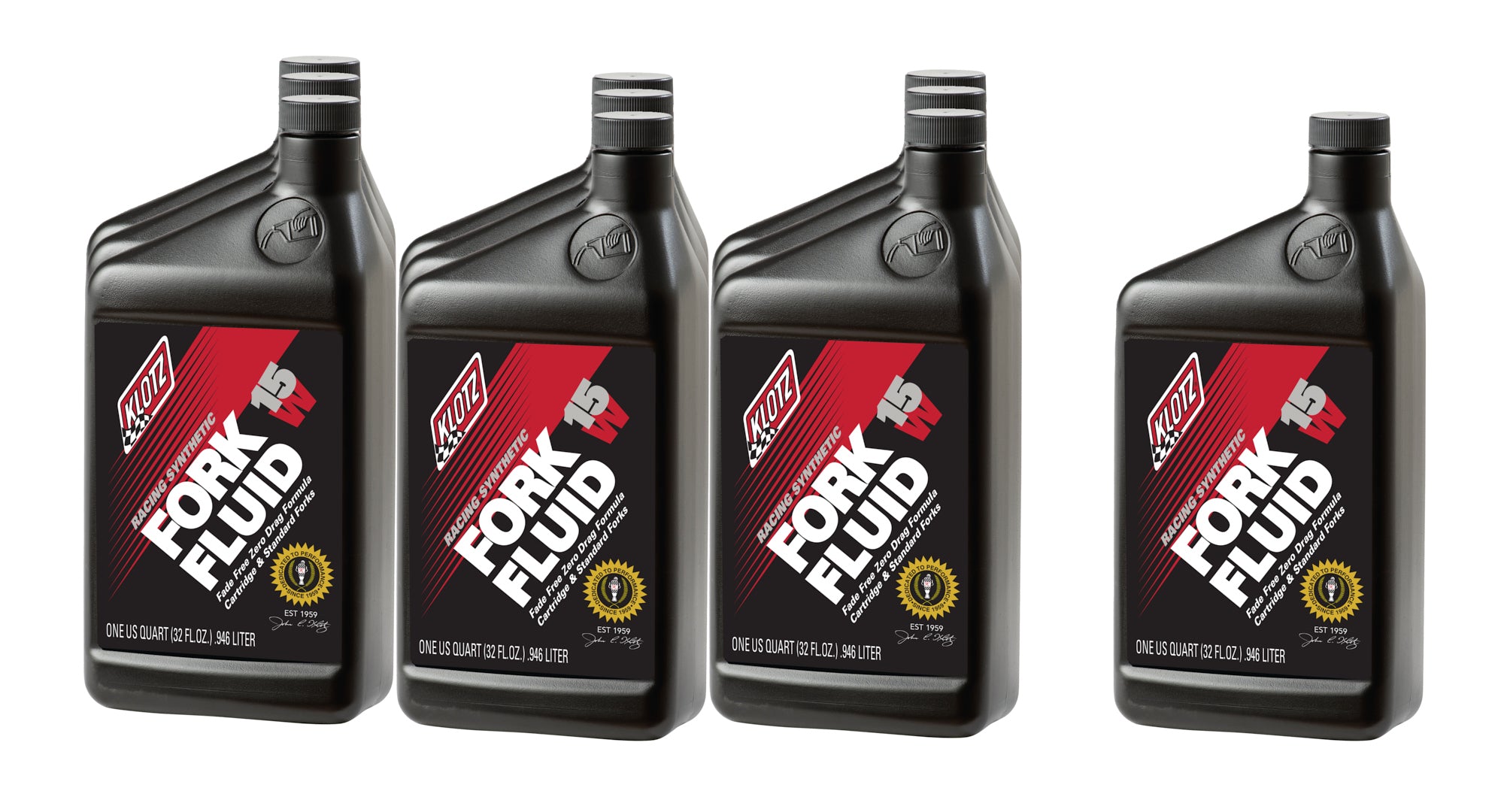 Klotz Oil KL-515 15W Racing Synthetic Shock Oil Case 10x1Qt Klotz Oil KL-515