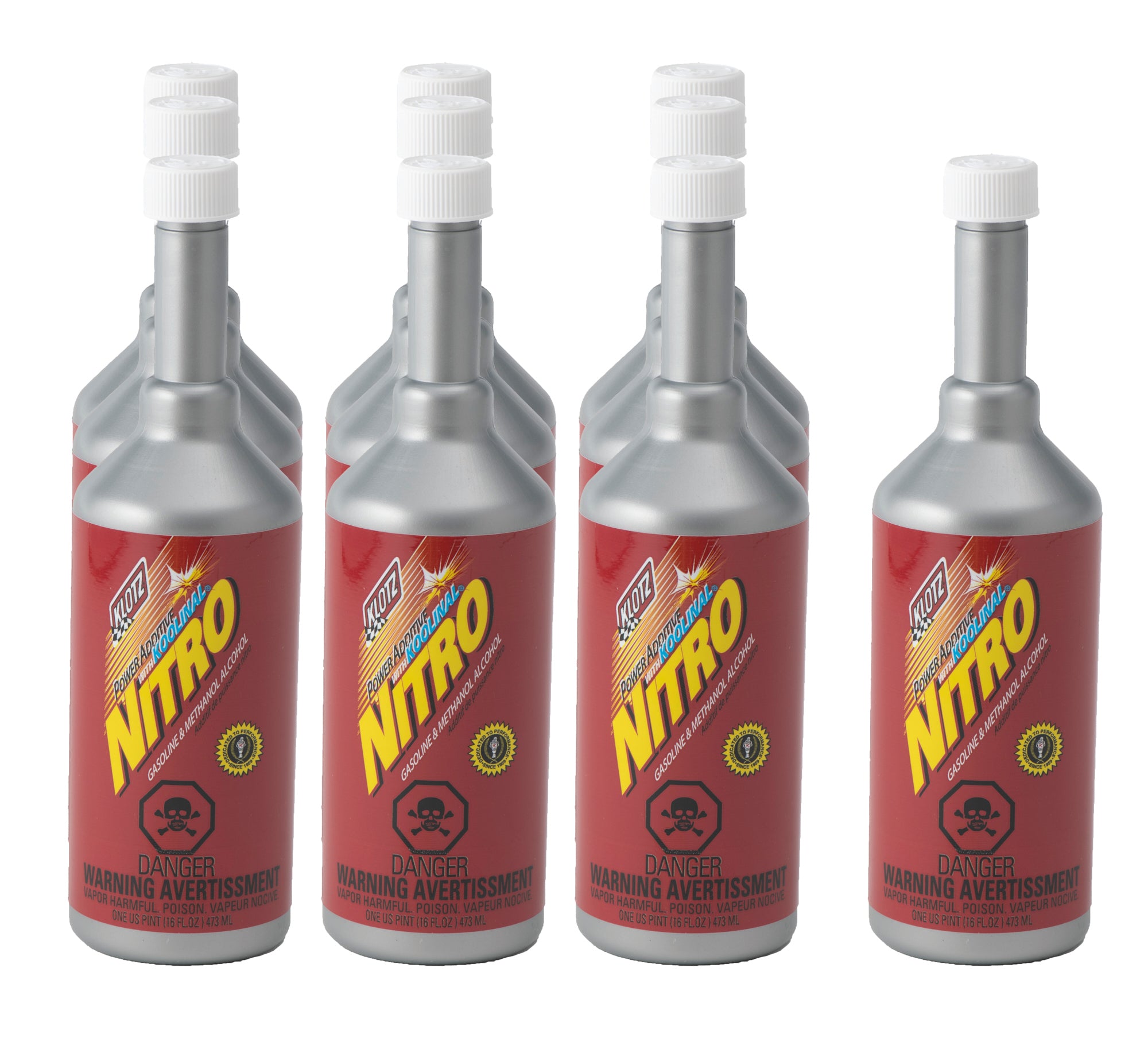 Klotz Oil KL-600 Nitro Power Additive w/ Koolinal Case 10x1Pint Klotz Oil KL-600