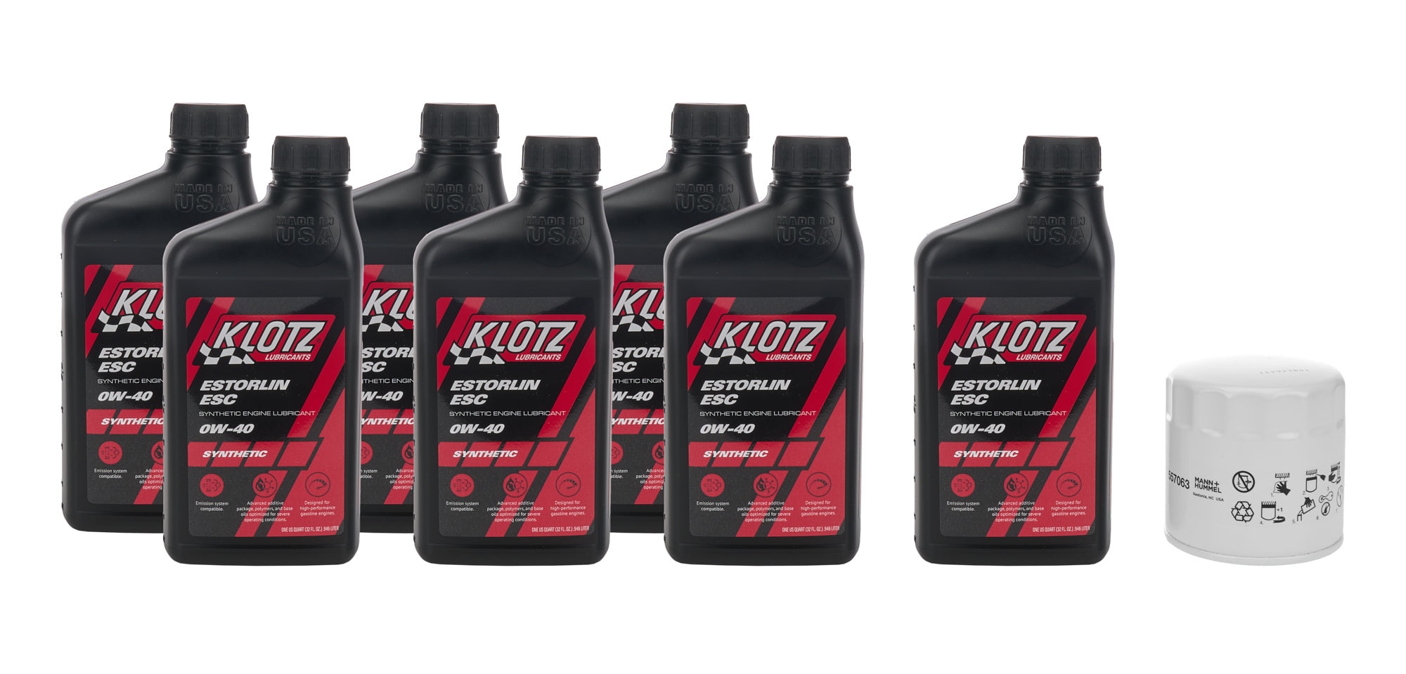 Klotz Oil KT-402 Oil Change Kit 17-23 Dodge 6.1/6.2/6.4L Klotz Oil KT-402