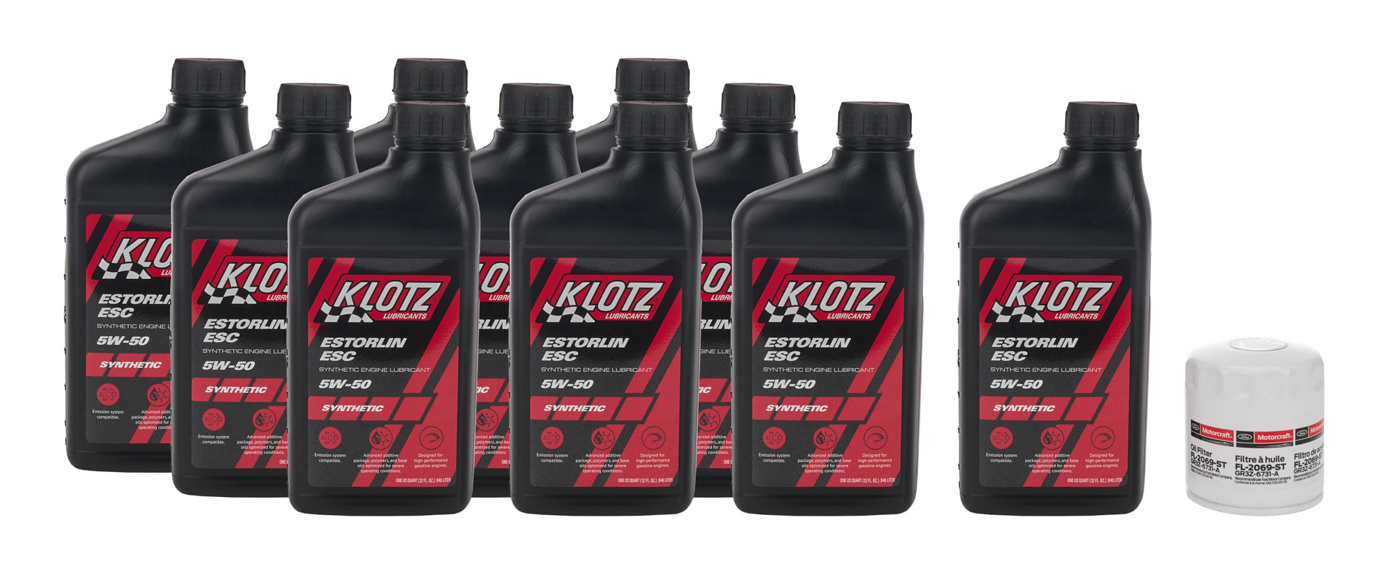 Klotz Oil KT-414 Oil Change Kit 2015 Mustang GT350 5.2L Klotz Oil KT-414