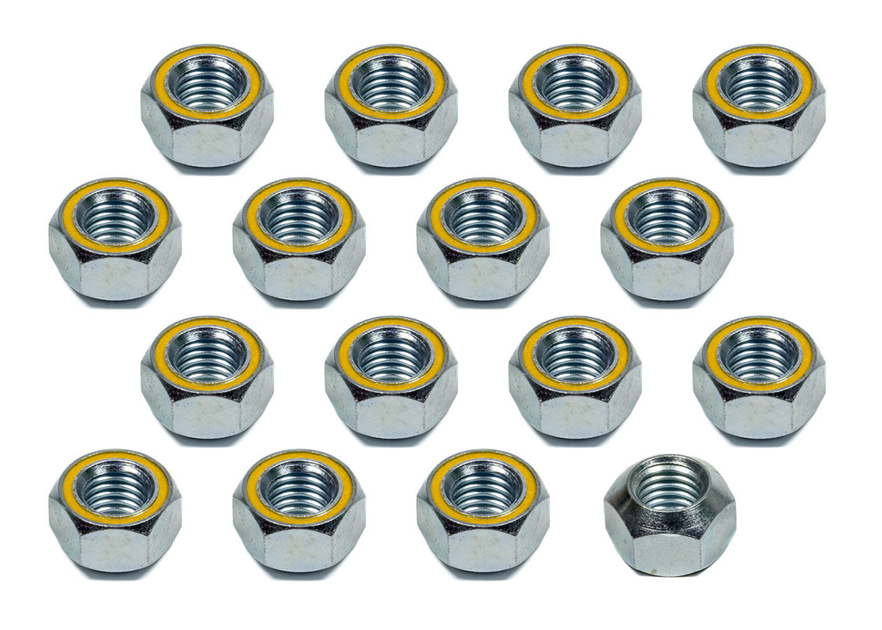 Kluhsman Racing KRC-8214 Lug Nut 20pk 5/8-11 Steel Refl. Yellow Kluhsman Racing KRC-8214