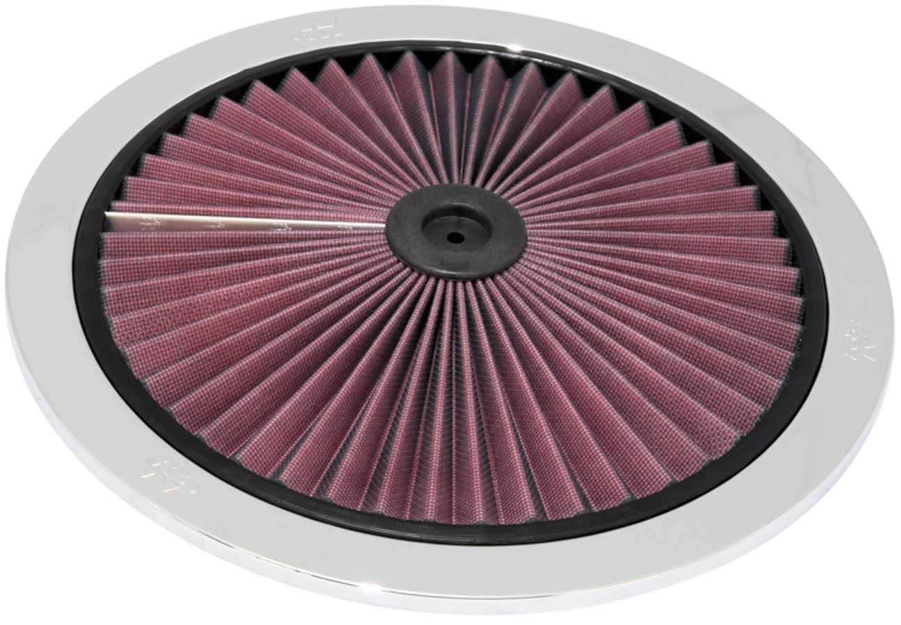 K&N 66-1401XP 14in X-Stream Flow Top Polished K&N 66-1401XP