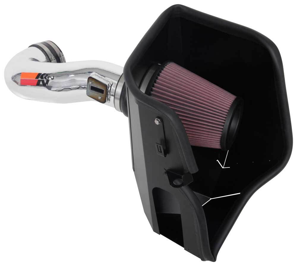 K&N 77-3110KP Air Intake System K&N 77-3110KP